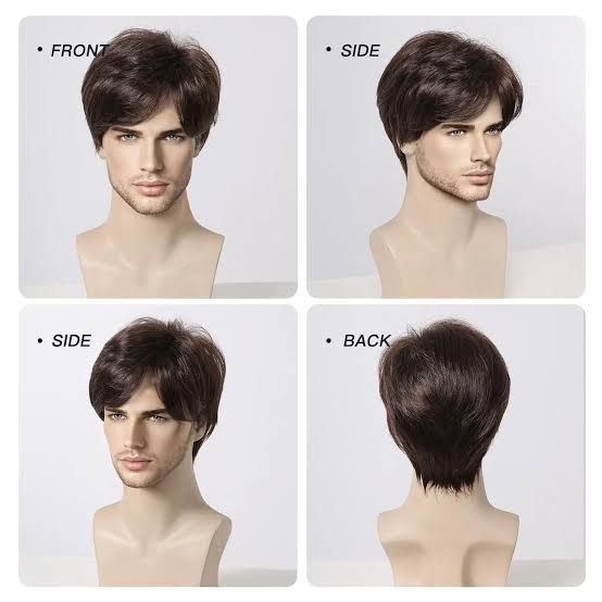 Gents full head cap wigs