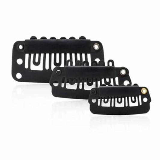 Silicone Backed Hair Piece Clips